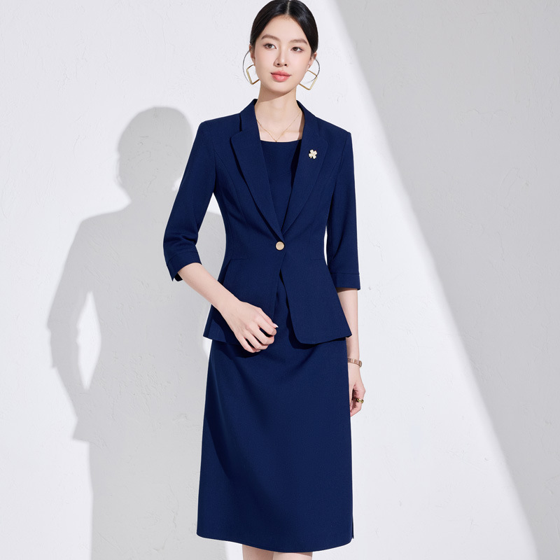 Women'S Formal Wear Petite - Women's suit dress set2025New Spring/Summer Elegant