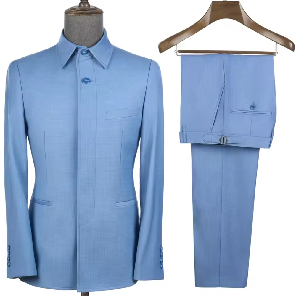 Tailored Coat Wool - Tailor Made Safari Suits For Men