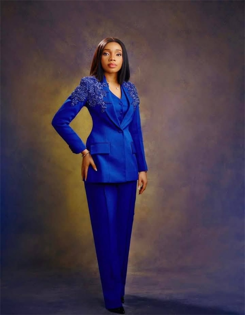 Royal Blue Formal Women Suits  - Women'S Formal Wear Tuxedo recension och pris