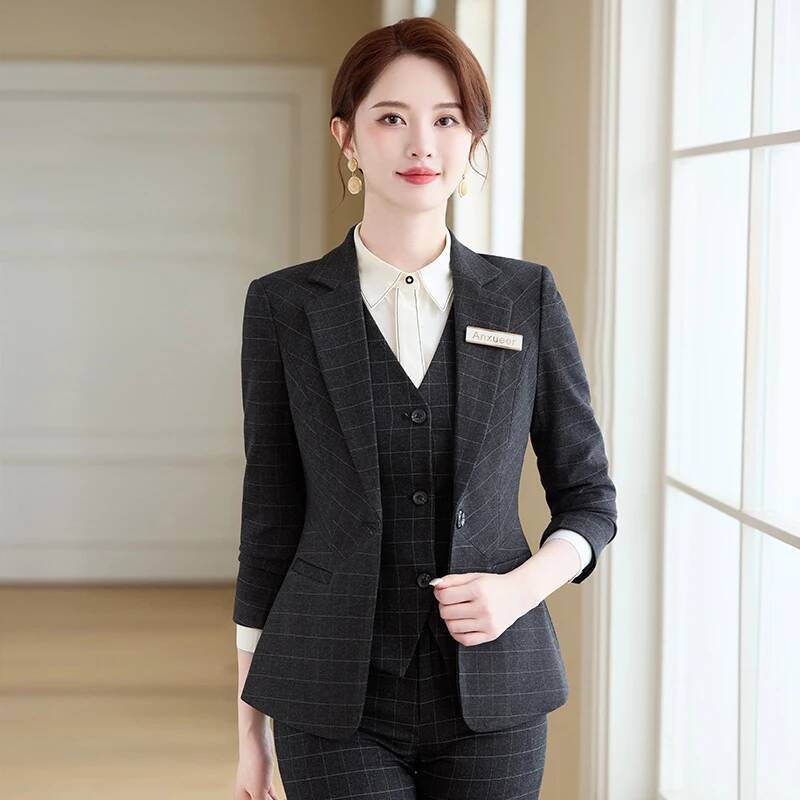 High Quality Fabric Autumn Win - Formal Winter Wear Women Jacket recension och pris