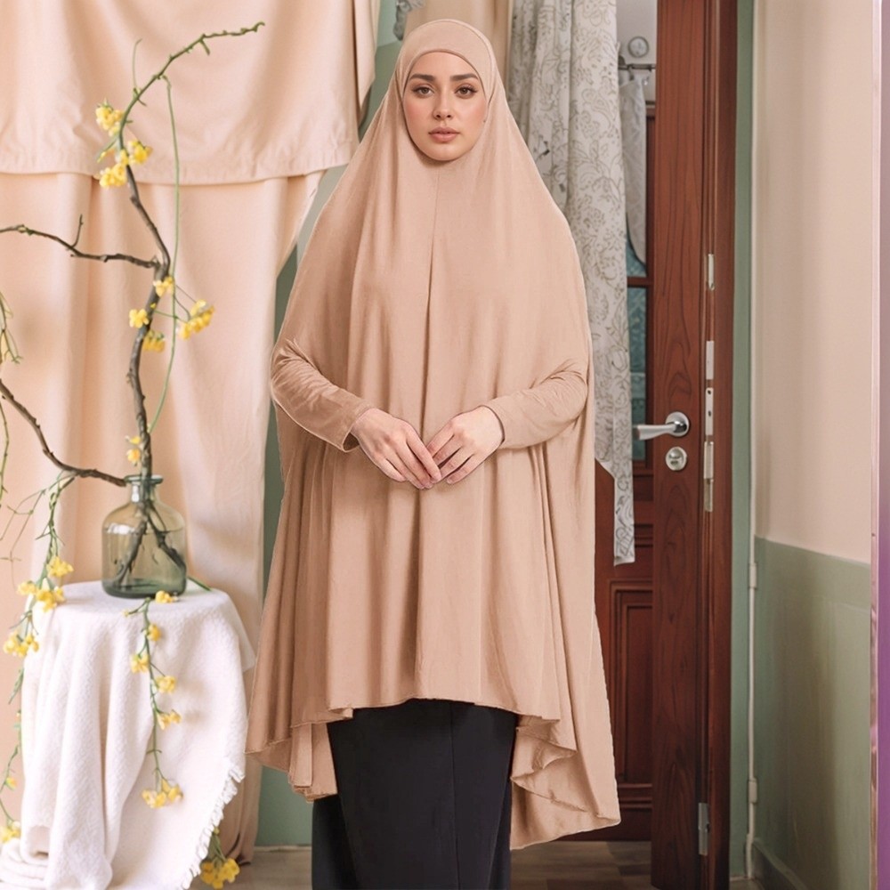 Caftan Plain Muslim Abayas Mod - Women Formal Wear Hijab recension och pris