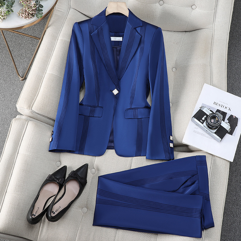Fashion Women Pant Suit 2 Piec - Formal Winter Wear Women Jacket recension och pris