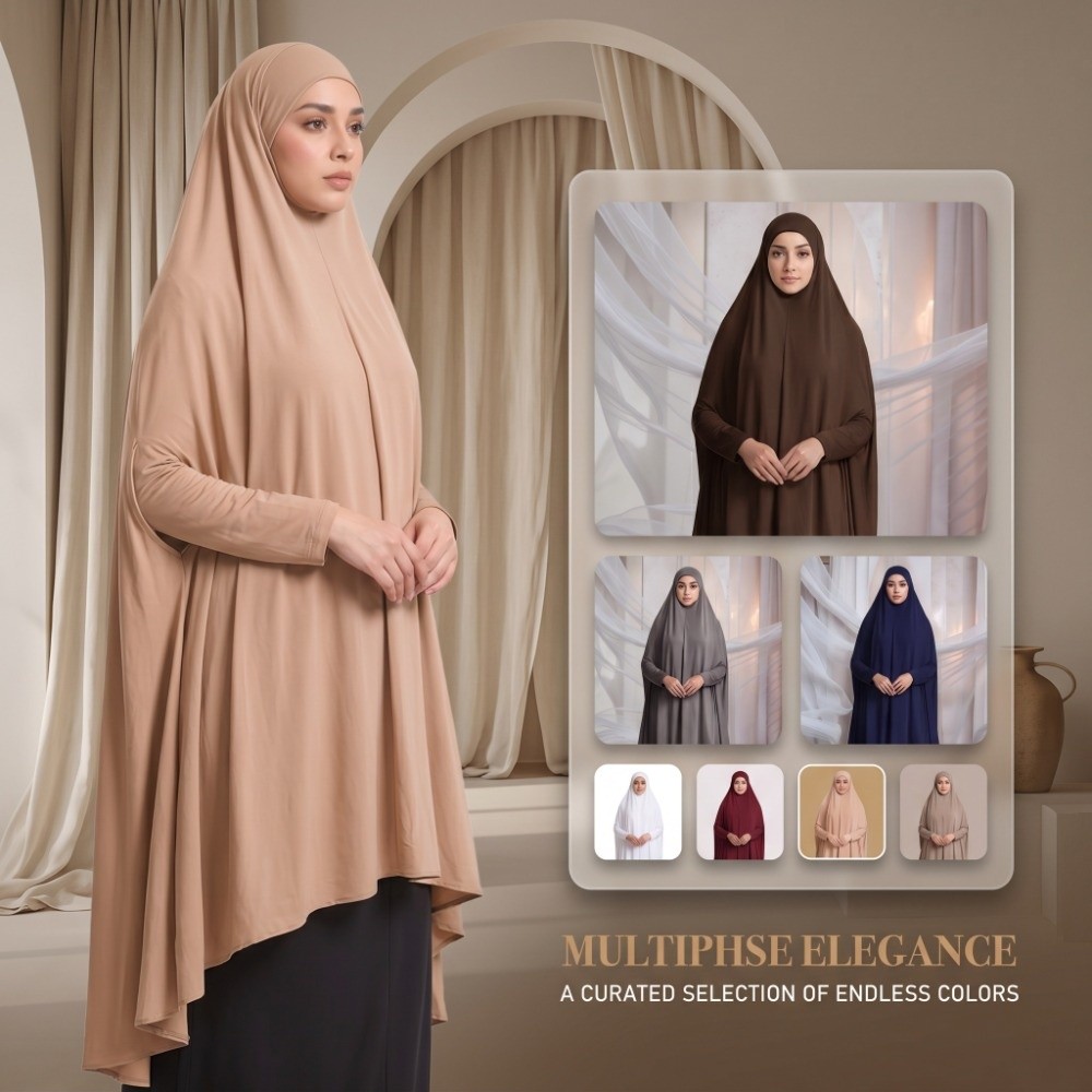 Caftan Plain Muslim Abayas Ele - Women Formal Wear Hijab recension och pris