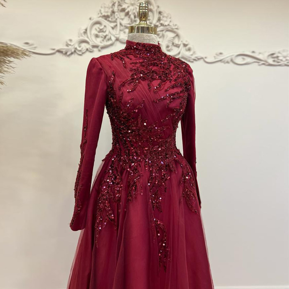 Beads Ankle Length A Line Prom - Women Formal Wear For Party recension och pris