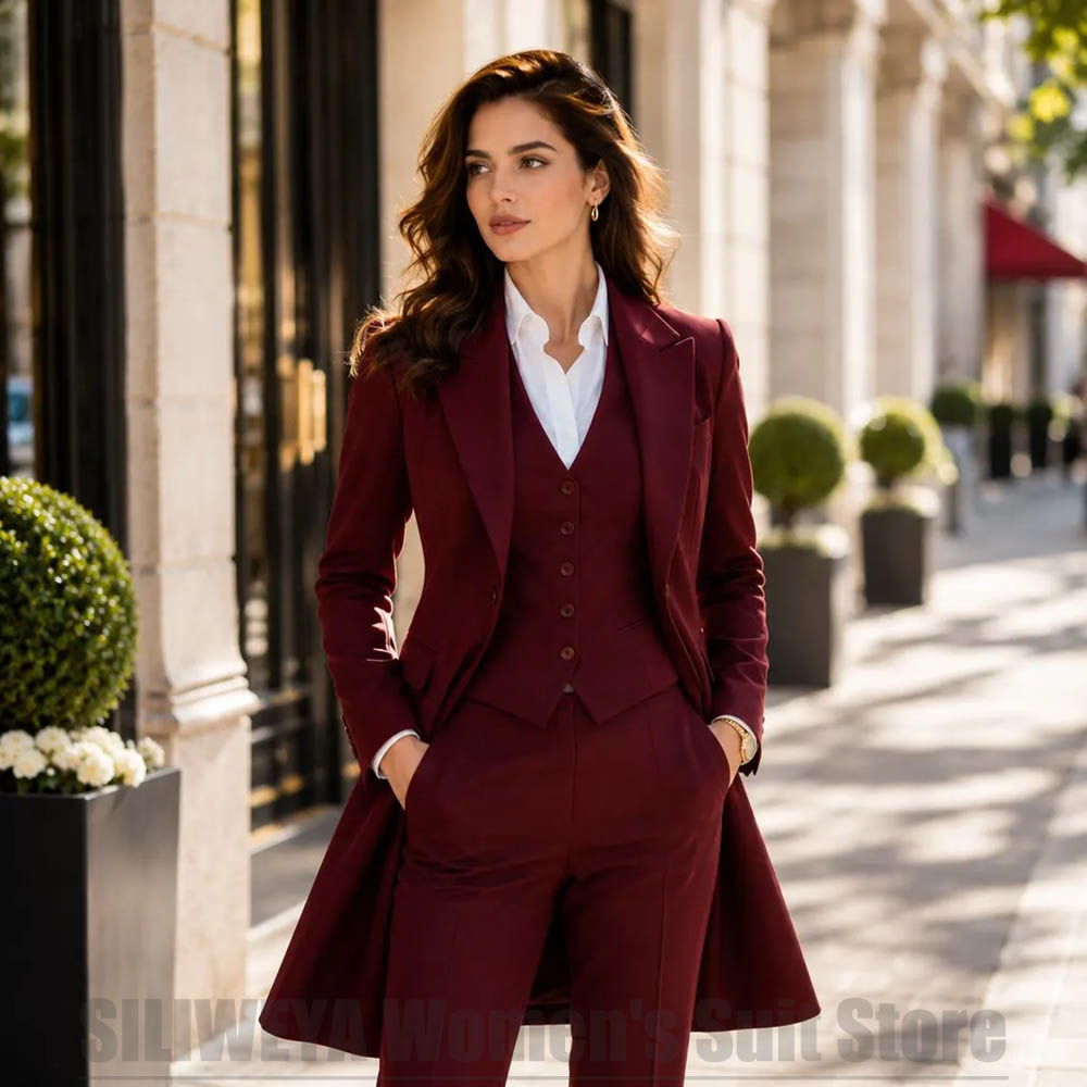 Fashion Women 3 Piece Suit Ele - Women Formal Wear For Party recension och pris