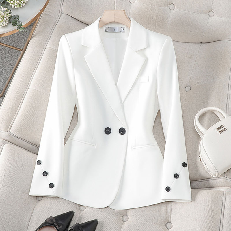 2025 New Spring Autumn White B - Formal Winter Wear Women Jacket recension och pris