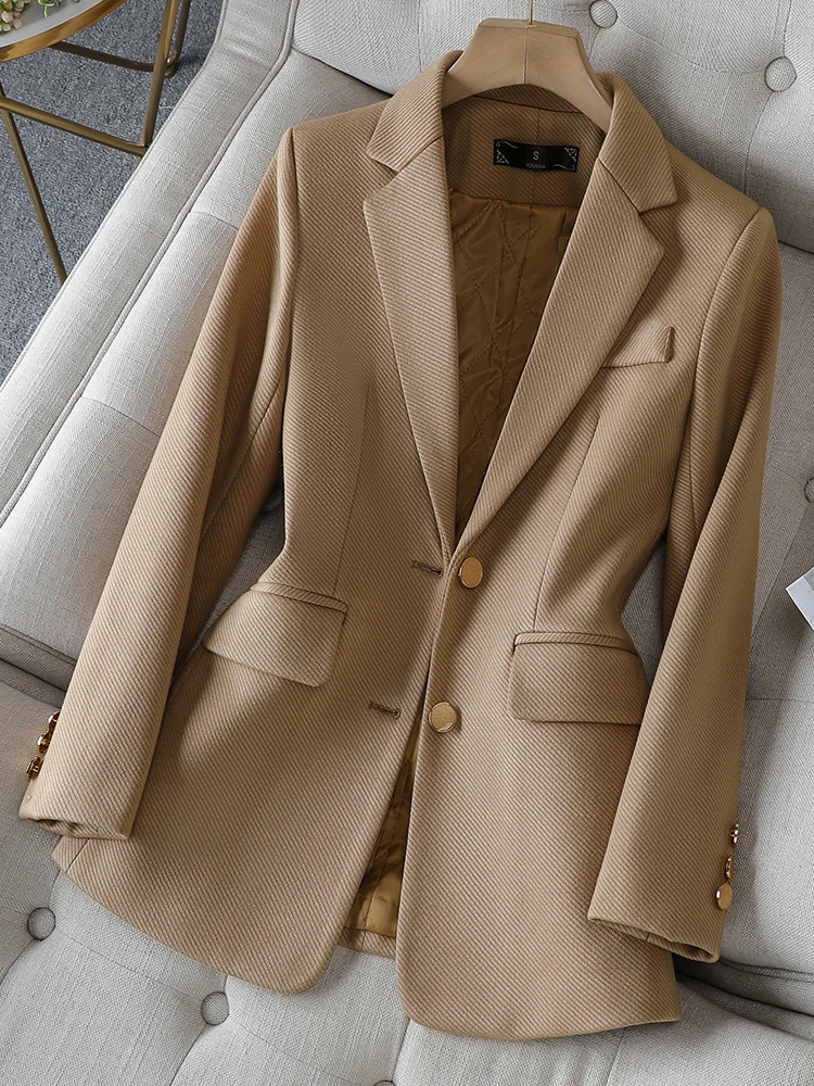 Fashion Ladies Blazer Women Gr - Formal Winter Wear Women Jacket recension och pris