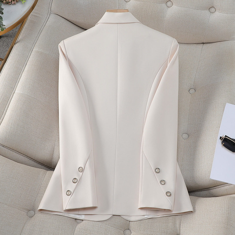 Women Double Breasted Solid Bl - Formal Winter Wear Women Jacket recension och pris