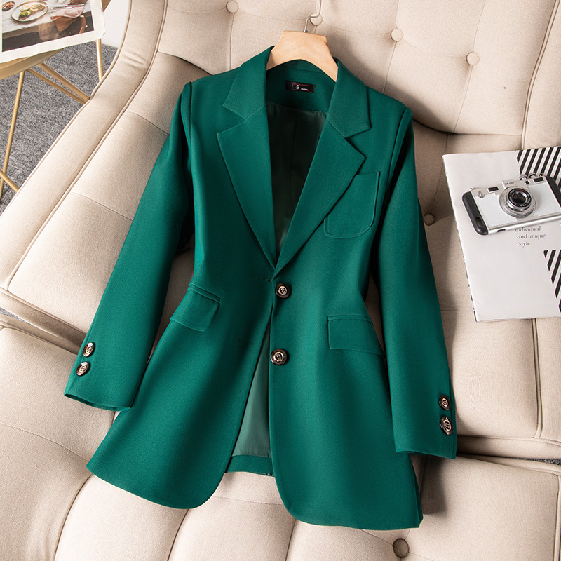 Blue Black Green Women Formal  - Formal Winter Wear Women Jacket recension och pris