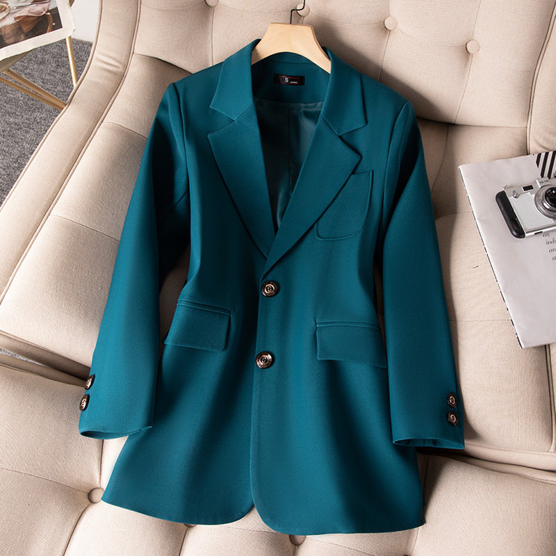 Blue Black Green Women Formal  - Formal Winter Wear Women Jacket recension och pris