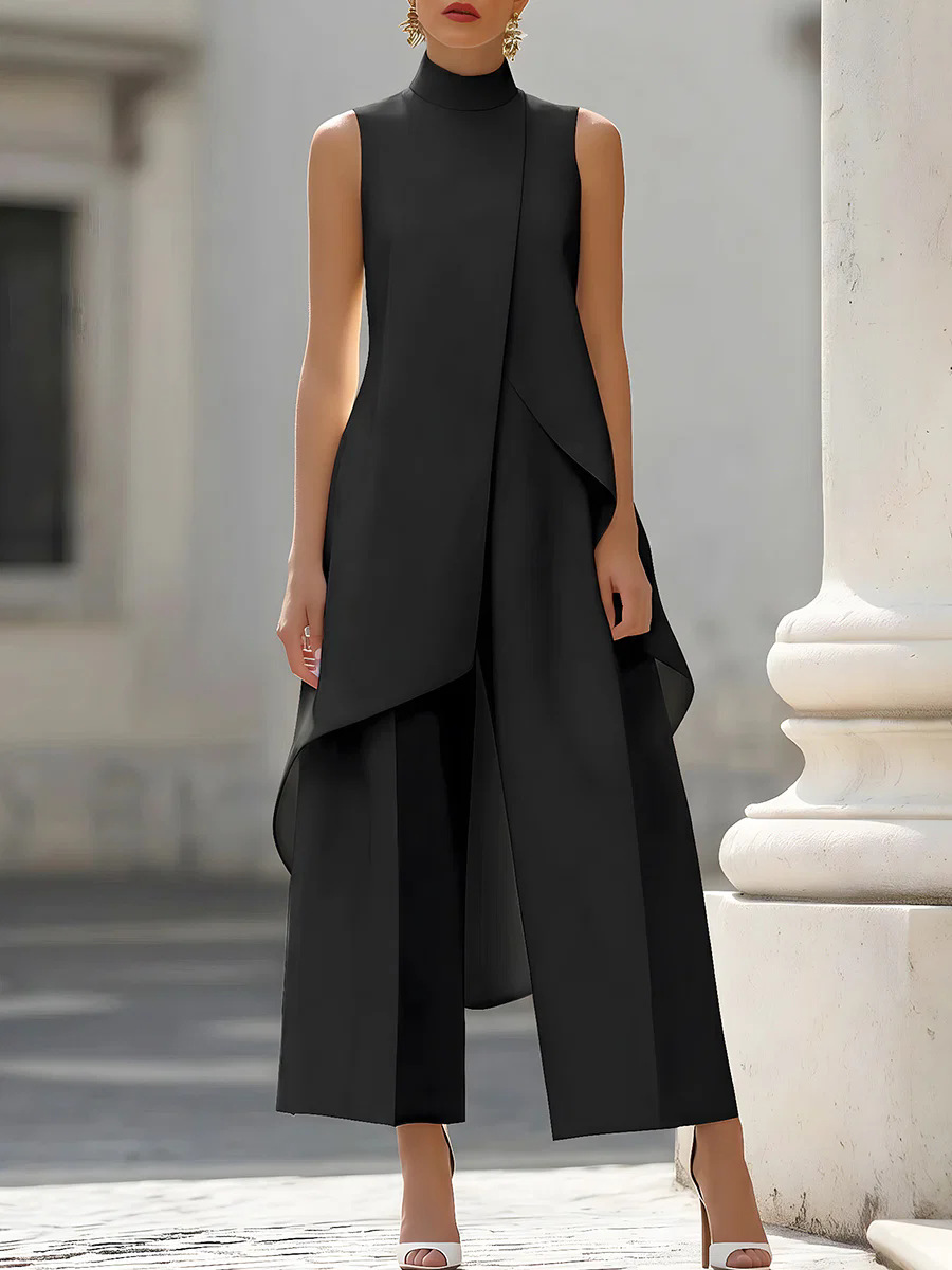 Women's Solid Color Two Piece  - Women'S Formal Wear With Pants recension och pris